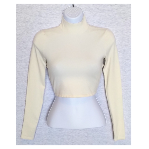 Aritzia Sunday Best Ellie Mock-Neck Open-Back Sweater - Espace - Picture 2 of 11